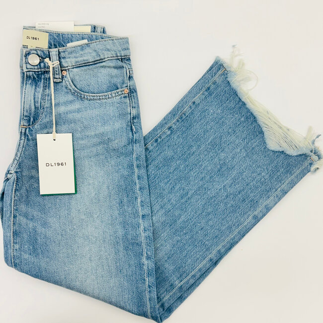 DL1961 Nini Wide Leg Denim in RIVER BANK
