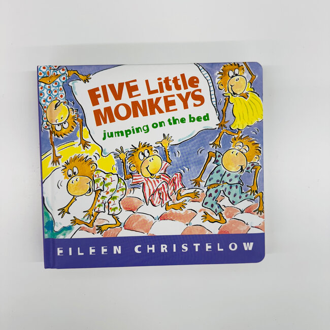 5 Little Monkeys Jumping on the Bed Book