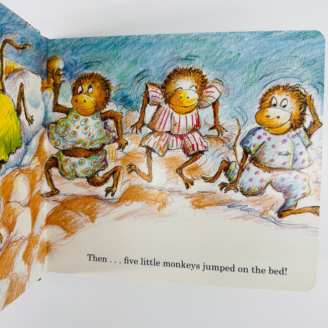5 Little Monkeys Jumping on the Bed Book