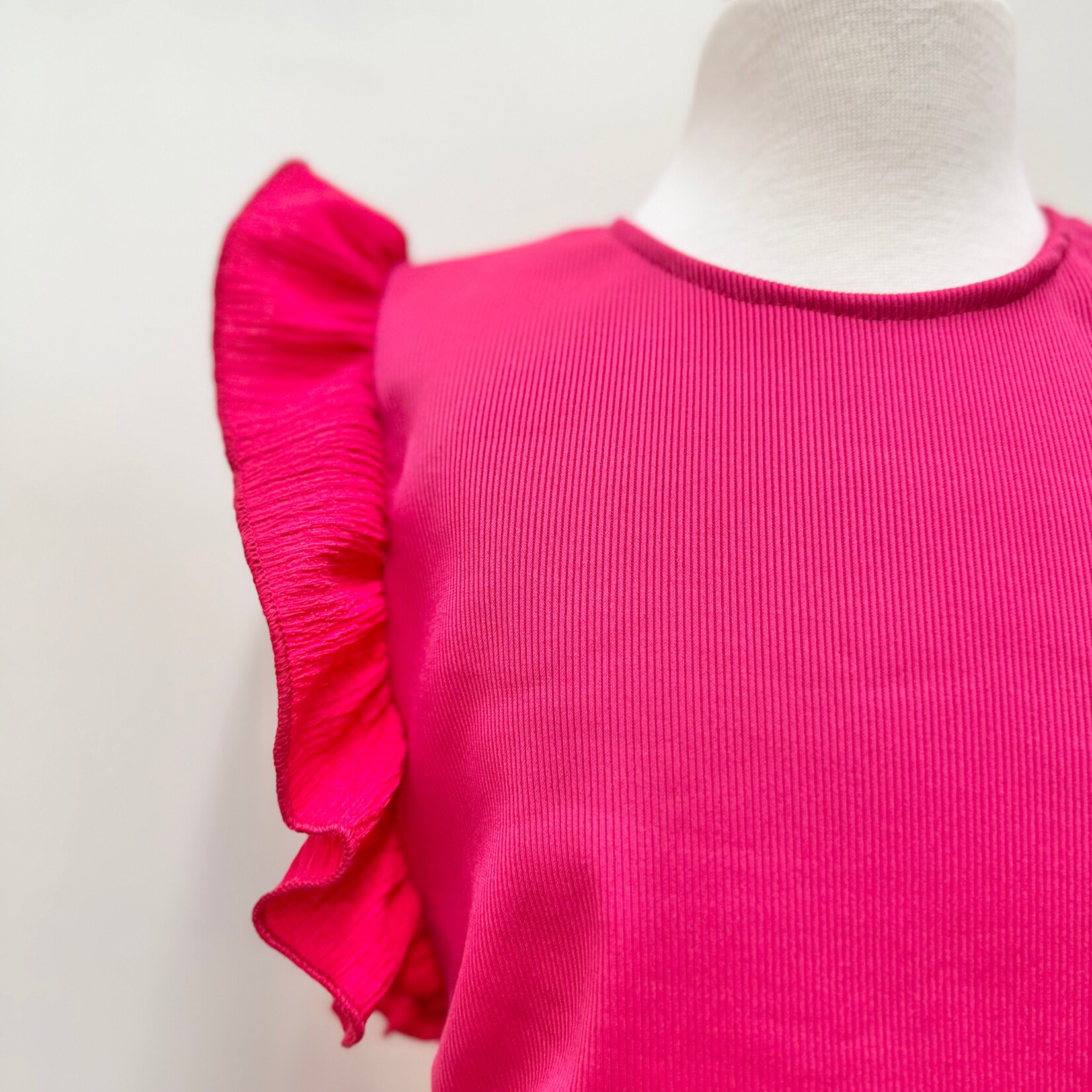 Cherry Ruffle Ribbon Crinkle Set