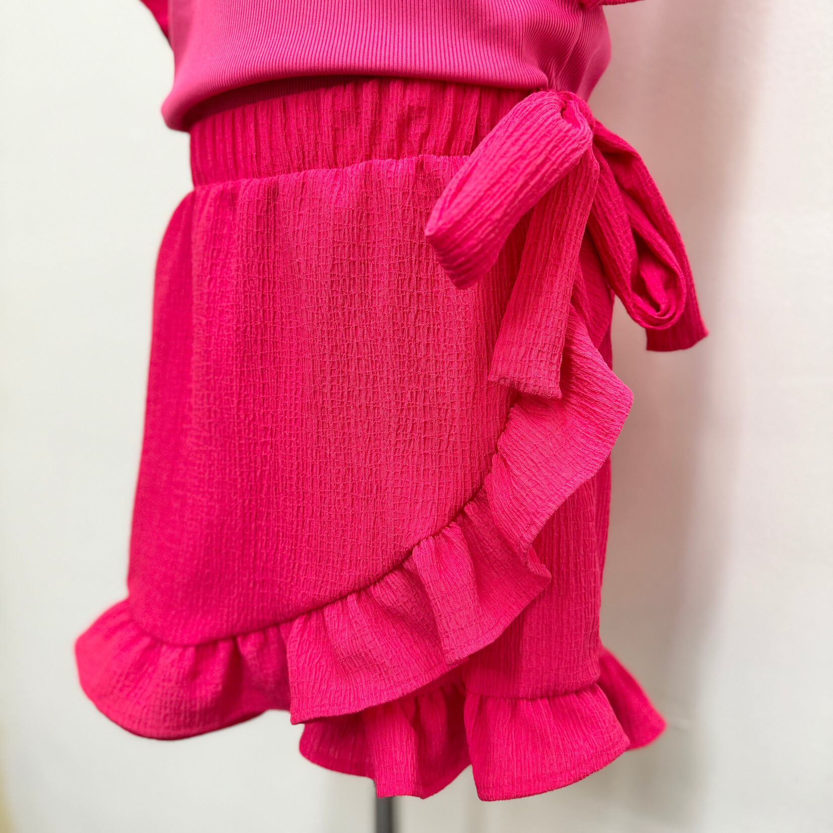 Cherry Ruffle Ribbon Crinkle Set