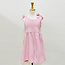 Molly Bracken Pink Striped Short Jumpsuit