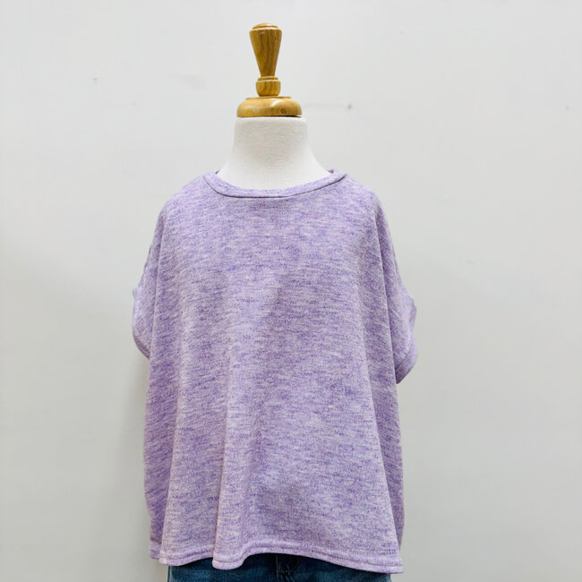 Sadie & Sage Soft Moments Knit Top - Lavender
