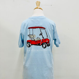 Saltwater Boys Red Golf Cart SS Graphic Tee (14/16)