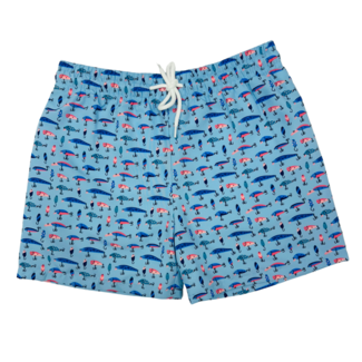 Saltwater Boys Saint Simons Swim Trunk Lures | Size 14/16