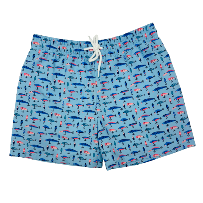 Saltwater Boys Saint Simons Swim Trunk Lures