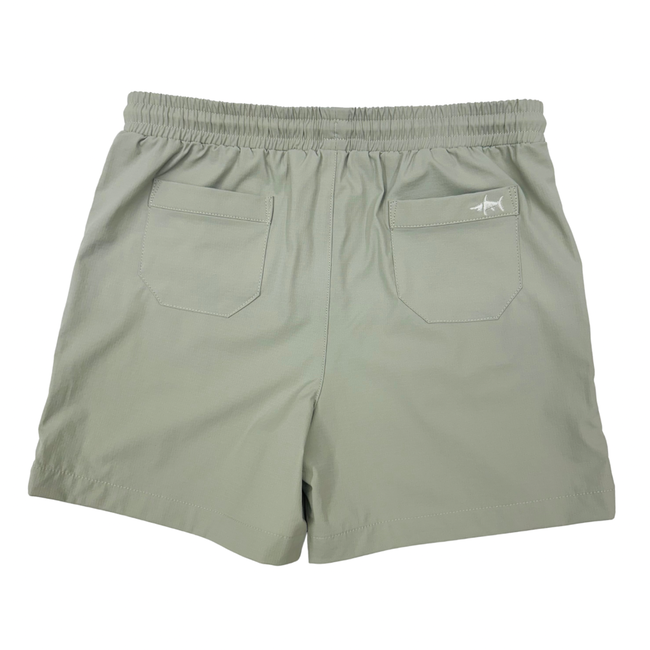 Saltwater Boys Topsail Performance Short Light Grey