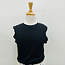 Molly Bracken Black Ruffle Tank Top (8Y)