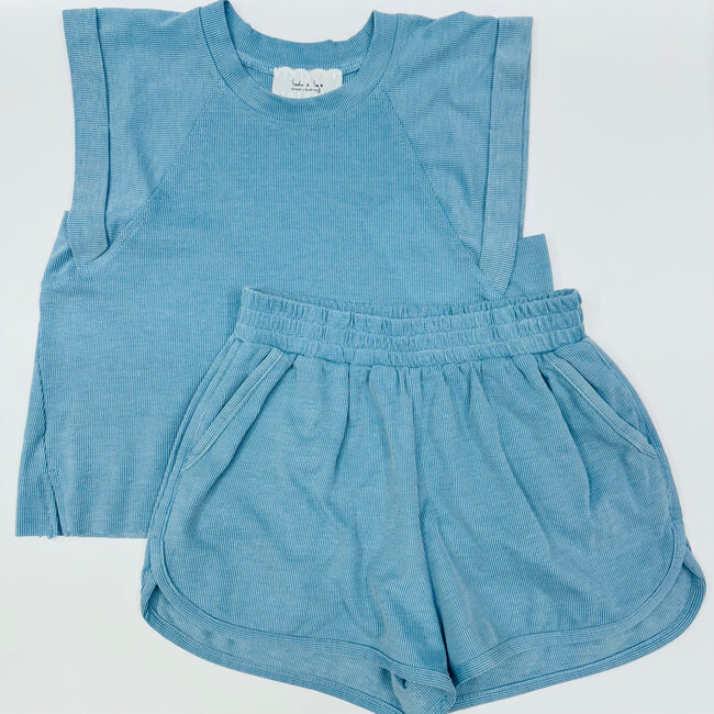 Sadie & Sage Sightseeing Blue Set