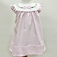 Sweet Dreams Pink Embroidered Bow & Flowers Dress