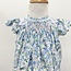Sweet Dreams Maya Blue Floral Smocked Dress