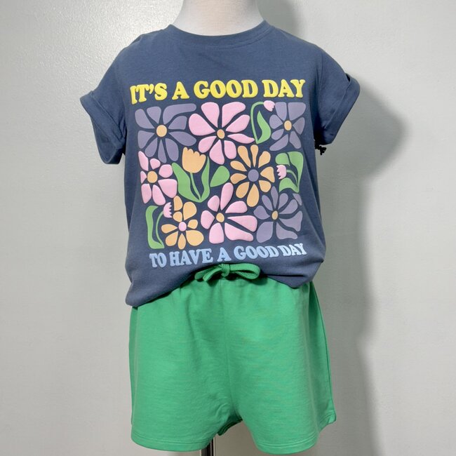 Sweet Soul Basic Kelly Green Shorts (YM)