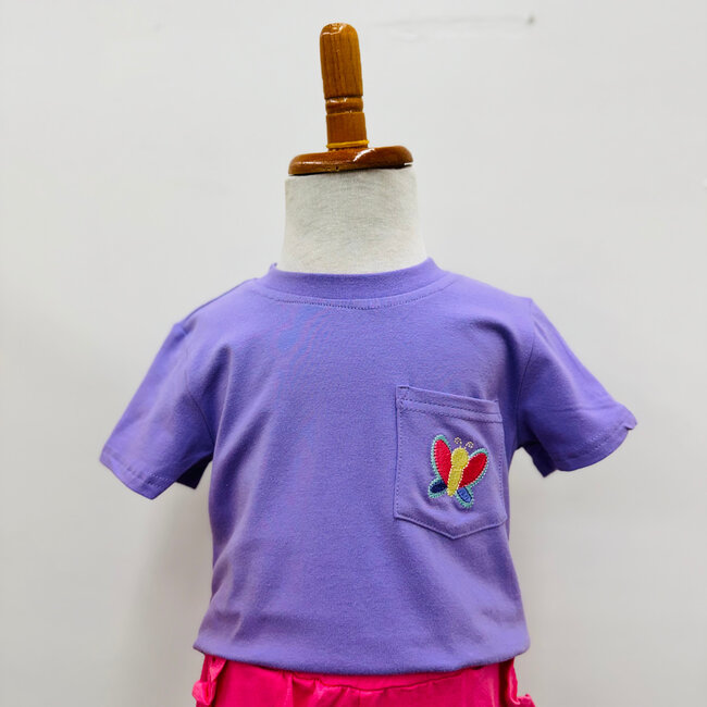 Itsy Bitsy Butterfly Pocket Tee