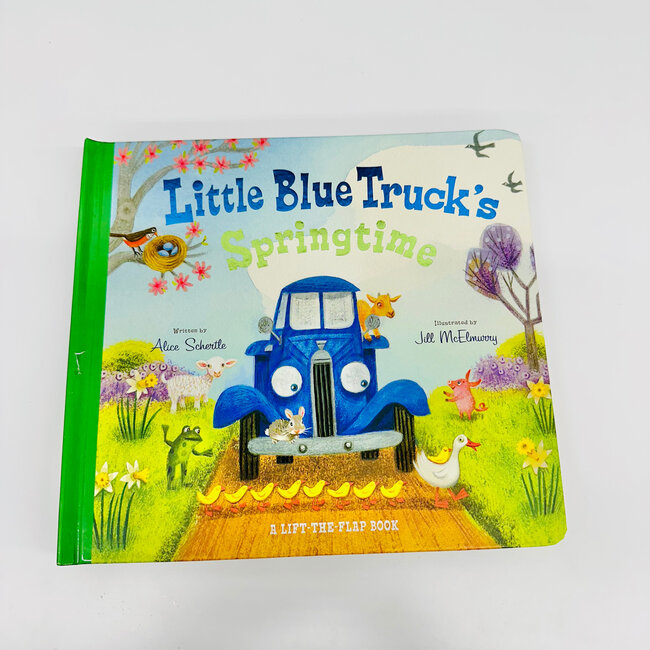 Little Blue Truck Springtime Book