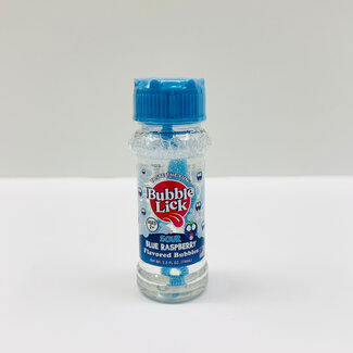 Toysmith Bubble Lick Sour Blue Rasberry
