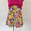 Sadie & Sage Nature's Palette Mini Skirt w/ Ruffle Hem