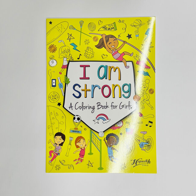 Hopscotch Girls I am Strong Coloring Book