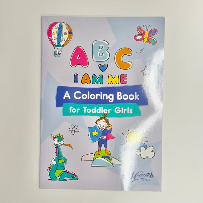 Hopscotch Girls ABC I am Me Coloring Book