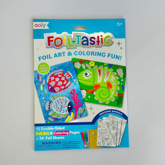Ooly Foil-Tastic Foil Art Kit: Awesome Animals
