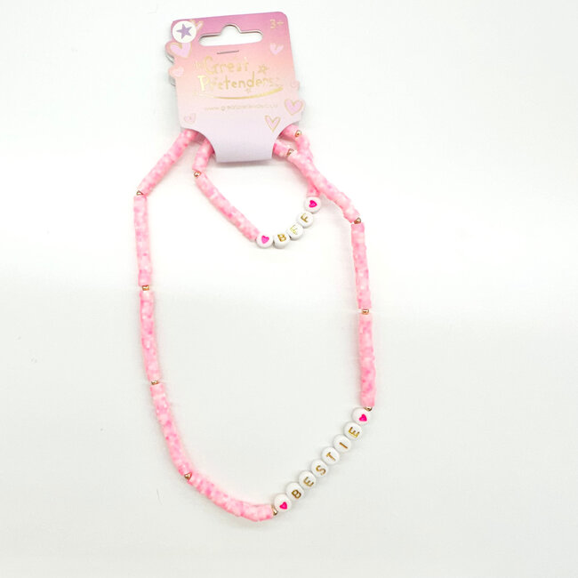 Great Pretenders Bestie Necklace & Bracelet Set
