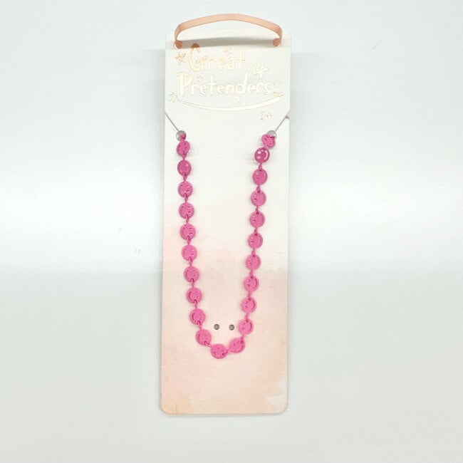 Great Pretenders Boutique Chic Pink Lemonade Necklace