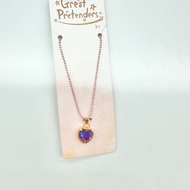 Great Pretenders Boutique Chic Lilac Love Necklace