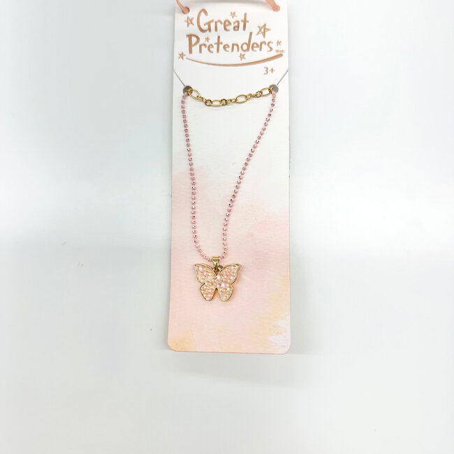 Great Pretenders Boutique Chic Bubbly Butterfly Necklace