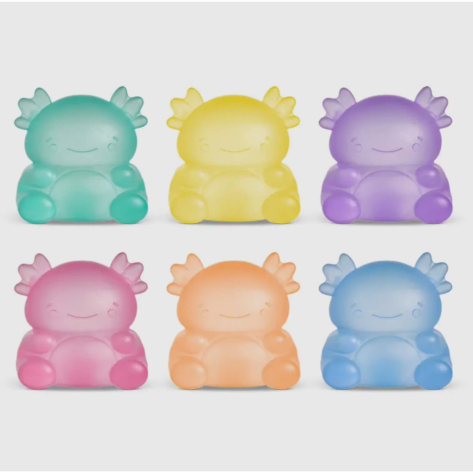 Top Trendz Super Duper Sugar Squisher Toy - Axolotl