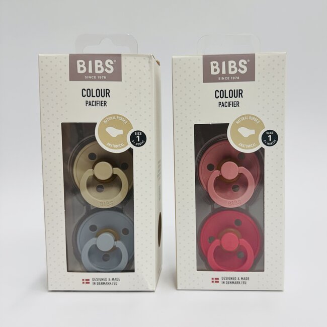 Bibs Pacifiers (2 Pack) - Anatomical