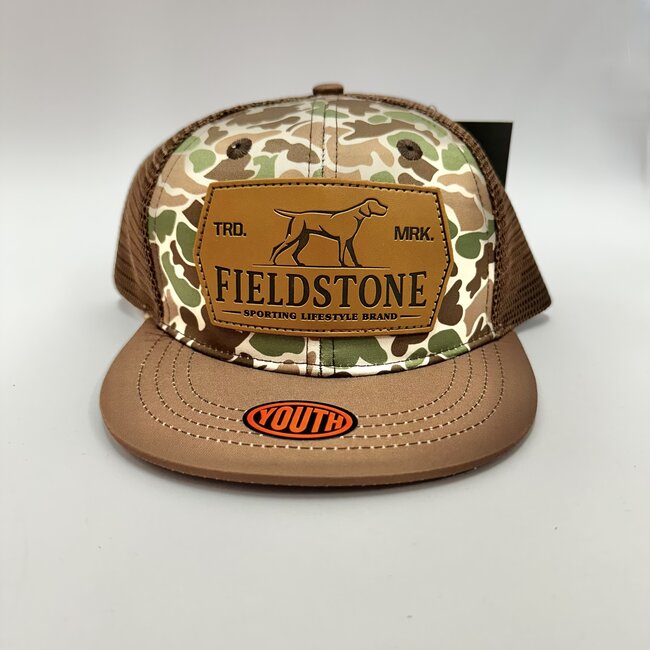 Fieldstone Old School Brown Bill Hat
