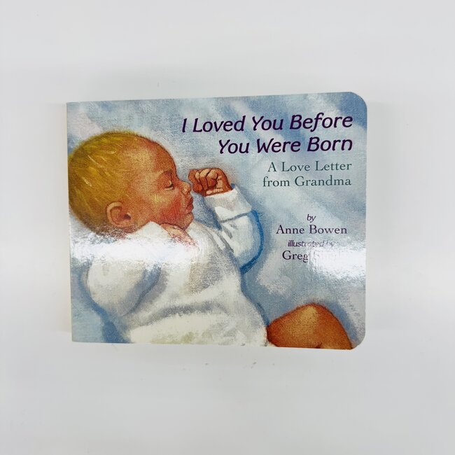 I Loved You Before You Were Born Book