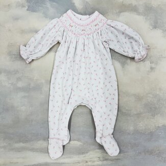 Magnolia Baby Juliette's Classics Pink Bishop Printed Footie
