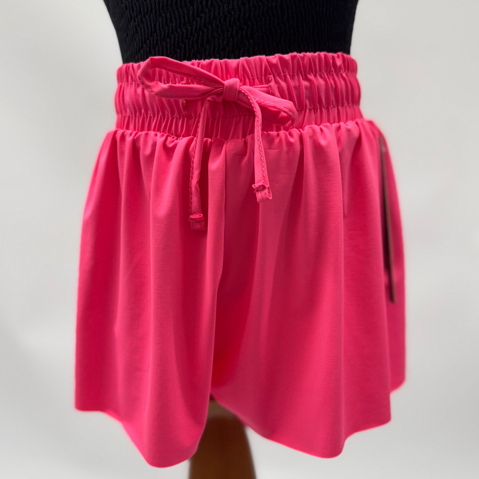 Suzette Collection Fly Away Shorts - Coral