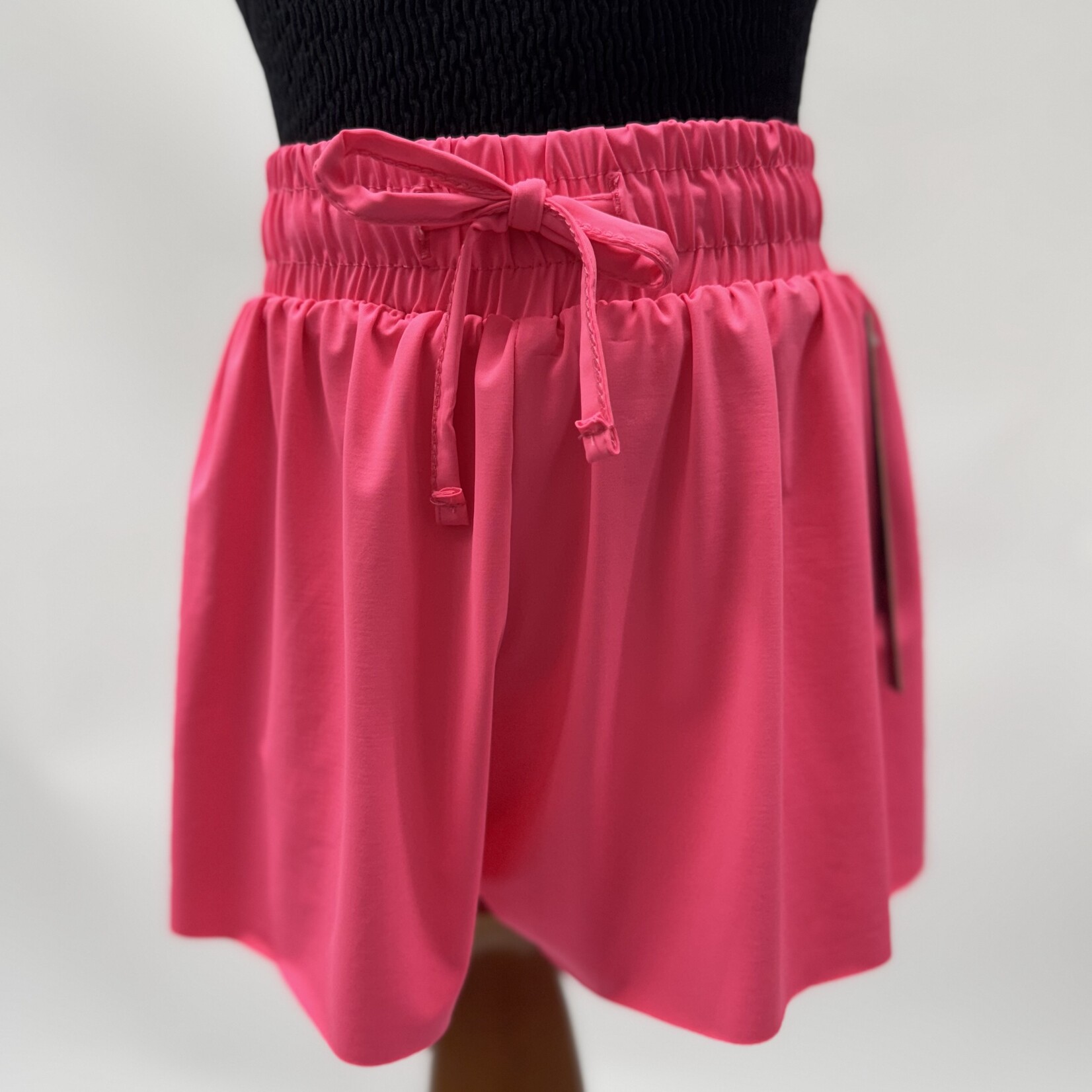 Suzette Collection Fly Away Shorts - Coral