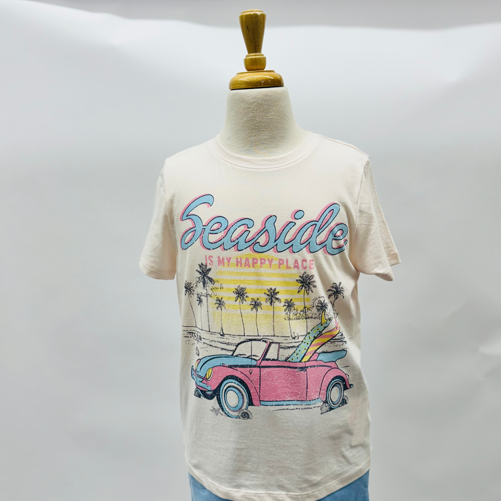 Paper Flower Seaside Coconut Cream Tee