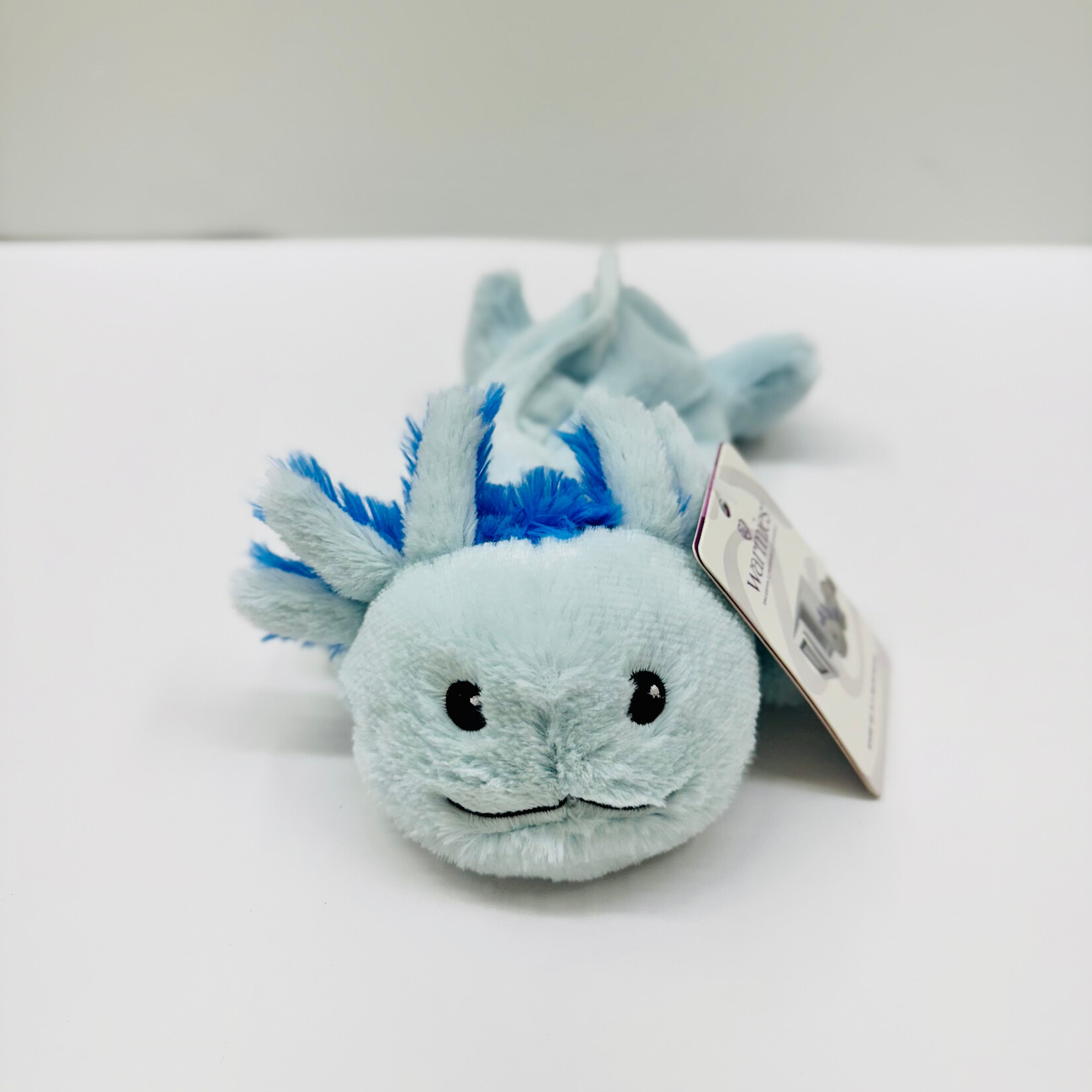 Warmies Blue Axolotl Junior Warmies