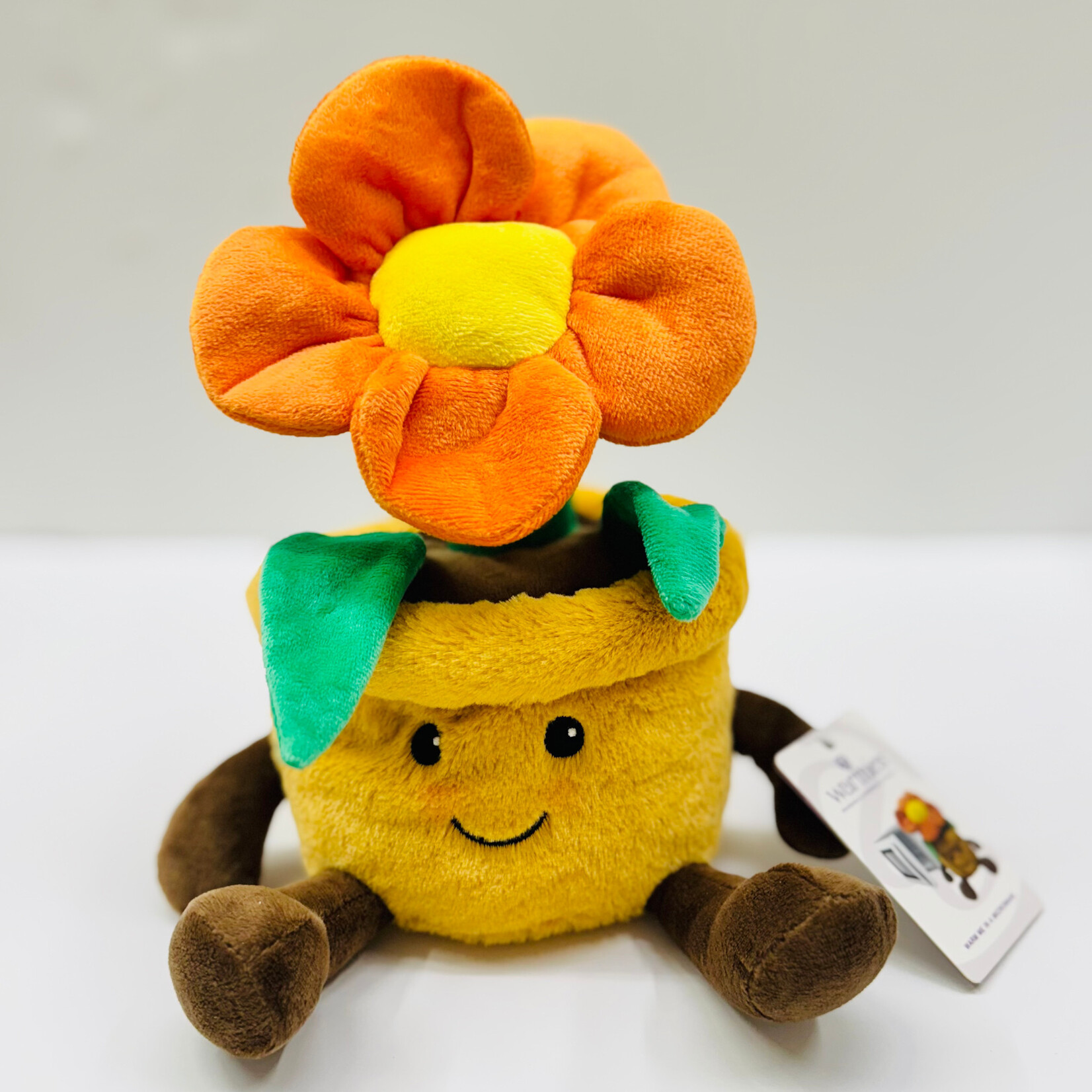 Warmies Orange Flower Pot Warmies