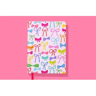Taylor Elliott Designs Hardcover Notebook - Colorful Bows
