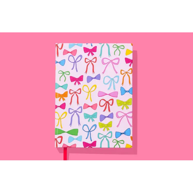 Taylor Elliott Designs Hardcover Notebook - Colorful Bows
