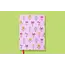 Taylor Elliott Designs Hardcover Notebook - Pink w/ Wildflowers