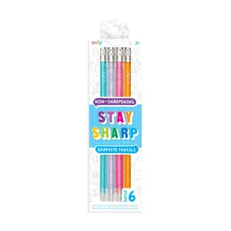 Ooly Stay Sharp Pencils - Rainbow