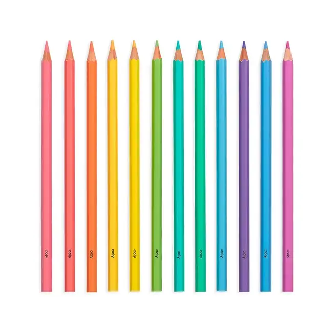 Ooly Pastel Hues Colored Pencils - Set of 12