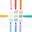 Ooly Confetti Stamp Double-Ended Markers - Set of 9