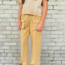 Hayden Girls Washed Cargo Wide Leg Pants - Taupe