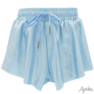 Azarhia Shimmer Butterfly Short in Light Blue