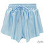 Azarhia Shimmer Butterfly Short in Light Blue