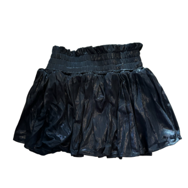 Tweenstyle by Stoopher Black Shine Skort