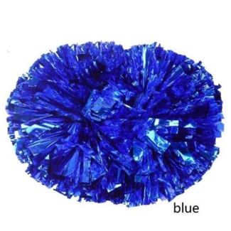 Blended Spirit Blue Metallic Pom Set
