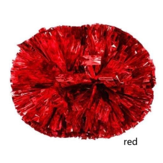 Blended Spirit Red Metallic Pom Set