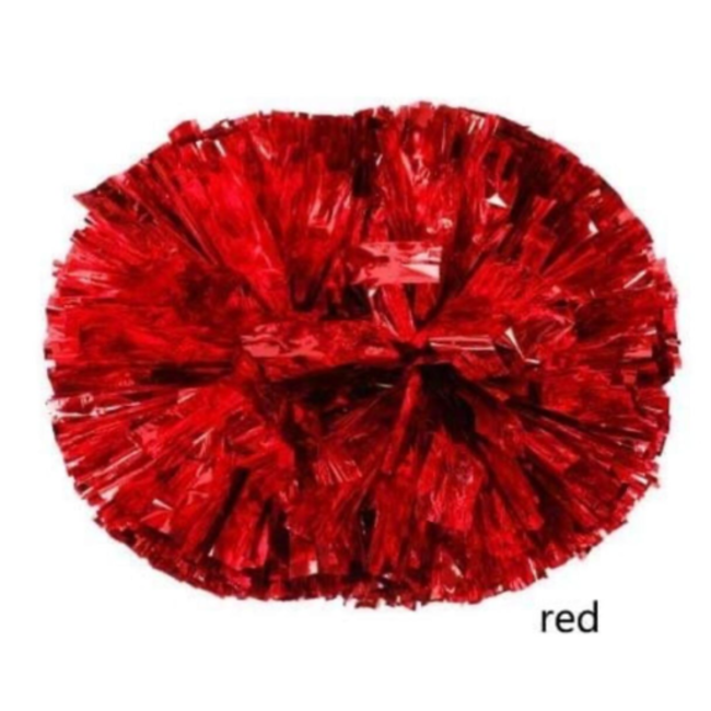 Blended Spirit Red Metallic Pom Set